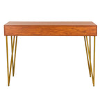 Bureau pin naturel 2 tiroirs