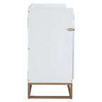 Lit escamotable Queen avec meuble de rangement, multifonctionnel, capacité de 180 kg