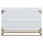 Lit escamotable Queen avec meuble de rangement, multifonctionnel, capacité de 180 kg