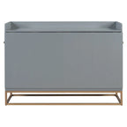 Lit escamotable Queen avec meuble de rangement, multifonctionnel, capacité de 180 kg