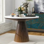 Table à manger ronde Rétro Minimaliste Élégante