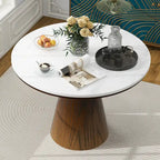Table à manger ronde Rétro Minimaliste Élégante