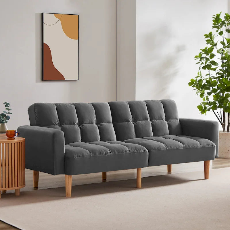 Canapé Convertible Moderne en Velours 79,52W