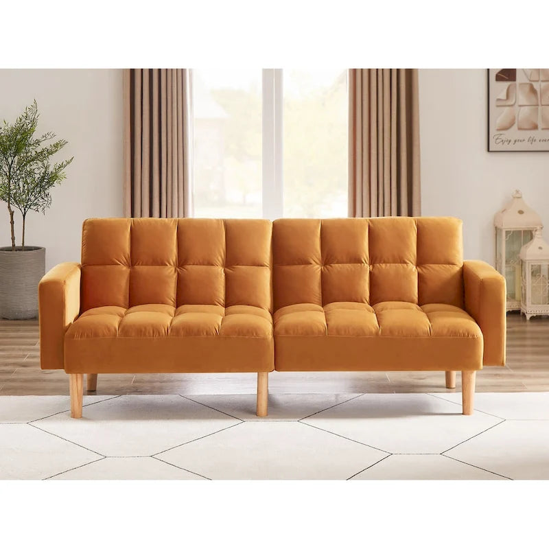 Canapé Convertible Moderne en Velours 79,52W