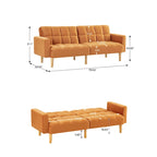 Canapé Convertible Moderne en Velours 79,52W