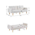 Canapé Convertible Moderne en Velours 79,52W