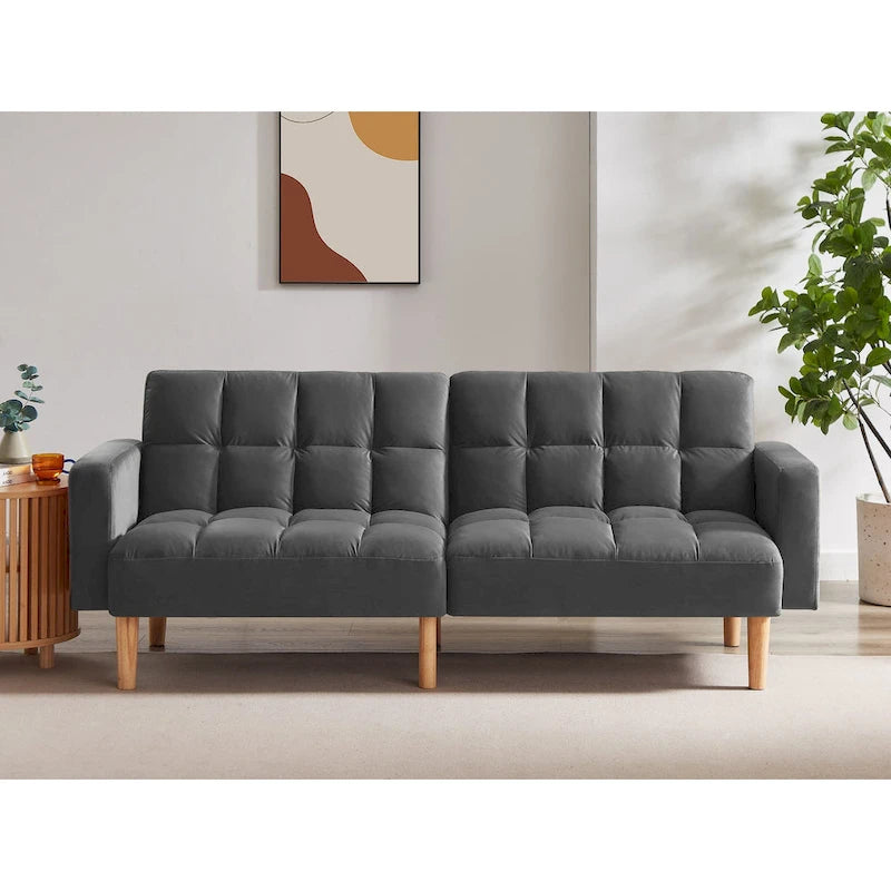 Canapé Convertible Moderne en Velours 79,52W