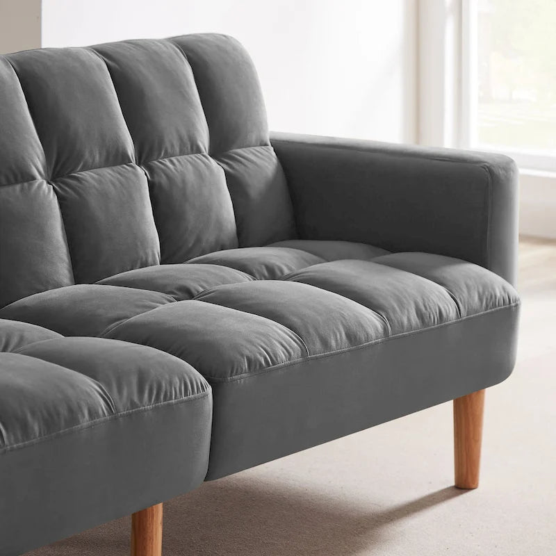 Canapé Convertible Moderne en Velours 79,52W