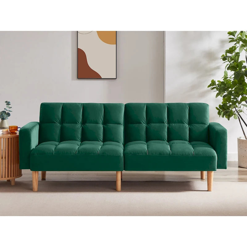 Canapé Convertible Moderne en Velours 79,52W