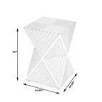 Table d'appoint en marqueterie d'os