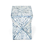 Table d'appoint en marqueterie d'os