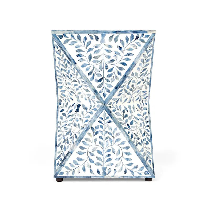 Table d'appoint en marqueterie d'os