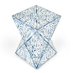 Table d'appoint en marqueterie d'os