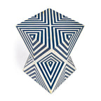 Table d'appoint en marqueterie d'os