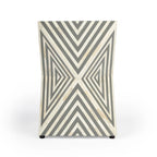 Table d'appoint en marqueterie d'os