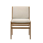 Chaise de salle à manger capitonnée
