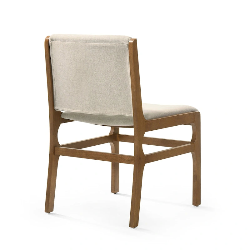 Chaise de salle à manger capitonnée
