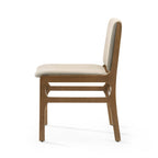 Chaise de salle à manger capitonnée