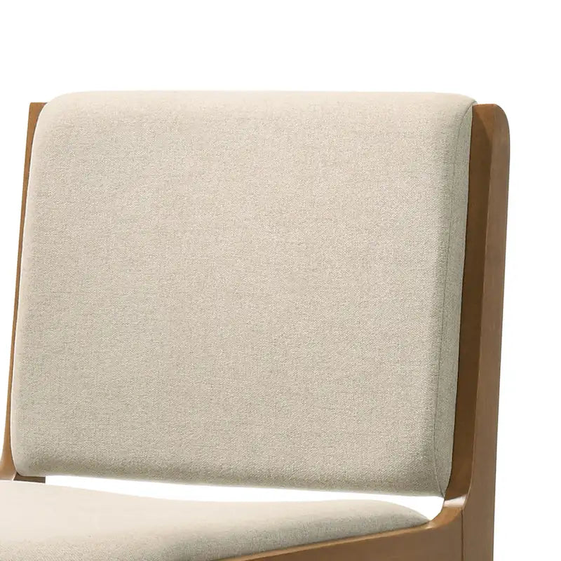 Chaise de salle à manger capitonnée