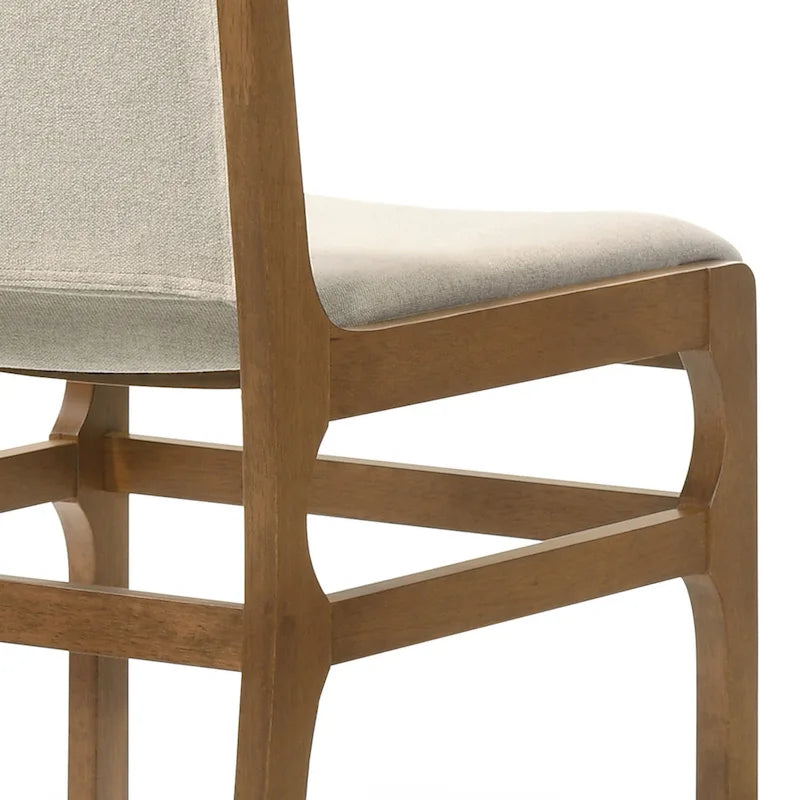 Chaise de salle à manger capitonnée