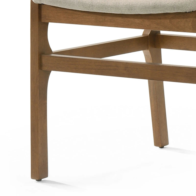 Chaise de salle à manger capitonnée