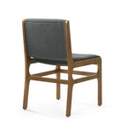 Chaise de salle à manger capitonnée