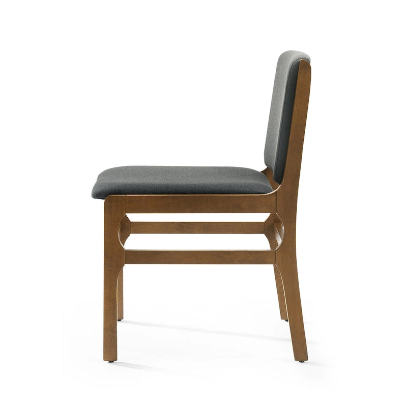 Chaise de salle à manger capitonnée