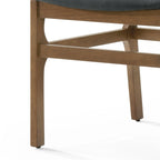 Chaise de salle à manger capitonnée