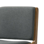 Chaise de salle à manger capitonnée
