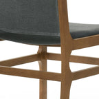 Chaise de salle à manger capitonnée