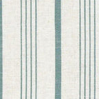 Fauteuil moderne Swoop avec rayures Calypso bleues