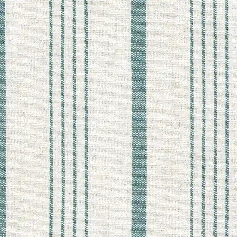 Fauteuil moderne Swoop avec rayures Calypso bleues