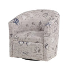 Fauteuil pivotant avec accoudoirs arrondis