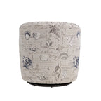 Fauteuil pivotant avec accoudoirs arrondis