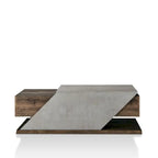 Table basse réglable relevable industrielle de 47 pouces