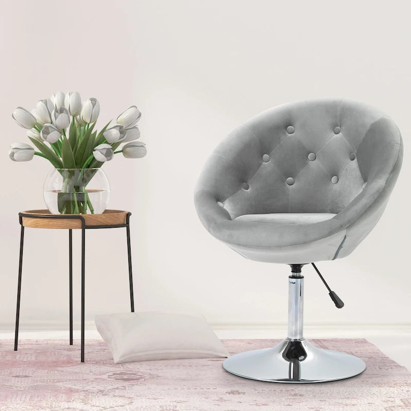 Fauteuil pivotant moderne réglable en hauteur