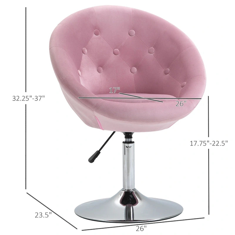 Fauteuil pivotant moderne réglable en hauteur
