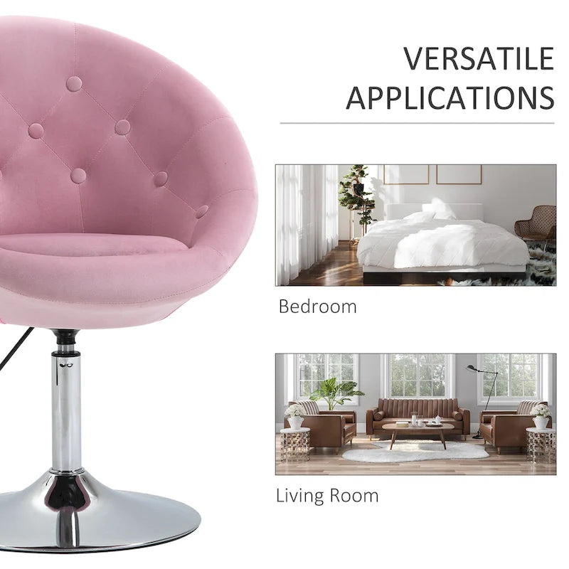 Fauteuil pivotant moderne réglable en hauteur