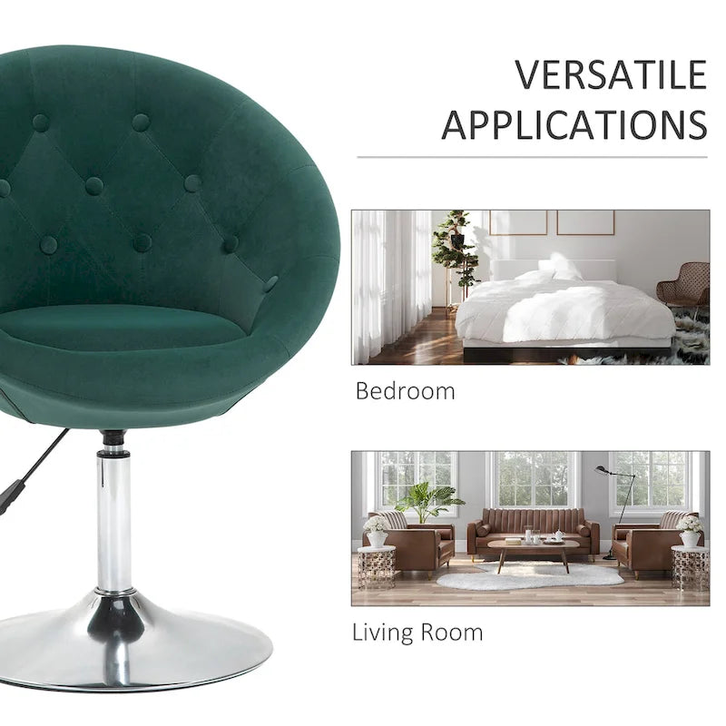Fauteuil pivotant moderne réglable en hauteur