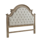 Tête de lit capitonnée de lit Queen