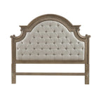 Tête de lit capitonnée de lit Queen