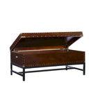 Table basse de rangement Espresso