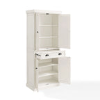 Garde-manger de cuisine blanc vieilli