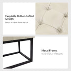 Banc de chambre en cuir véritable classique