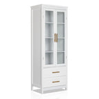 Meuble de salle de bain en MDF blanc