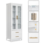 Meuble de salle de bain en MDF blanc