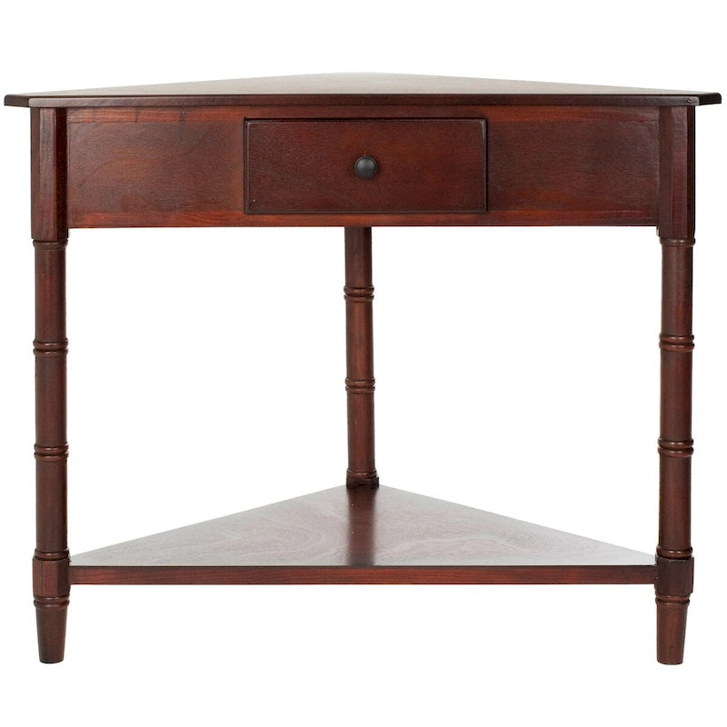 Table de coin grise 34Wx17Dx28H