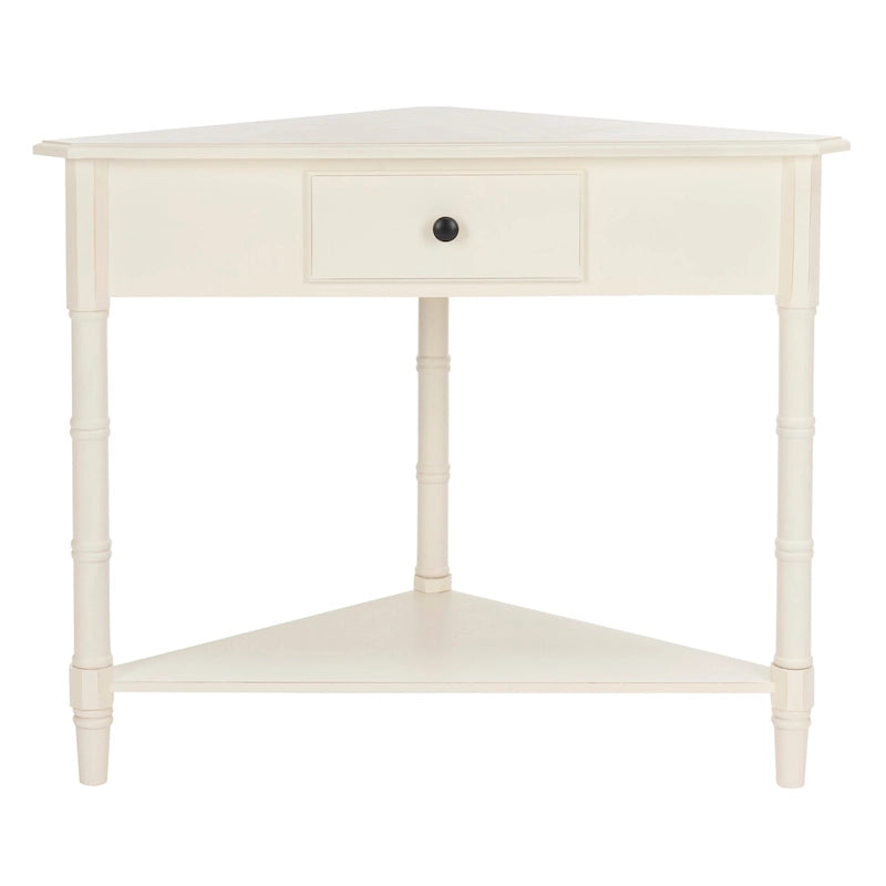 Table de coin grise 34Wx17Dx28H