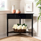 Table de coin grise 34Wx17Dx28H