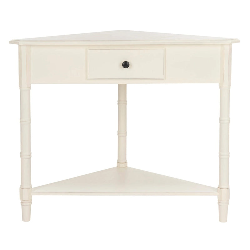 Table de coin grise 34Wx17Dx28H